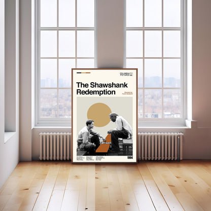 The Shawshank Redemption Poster: Minimalist Movie Art Print